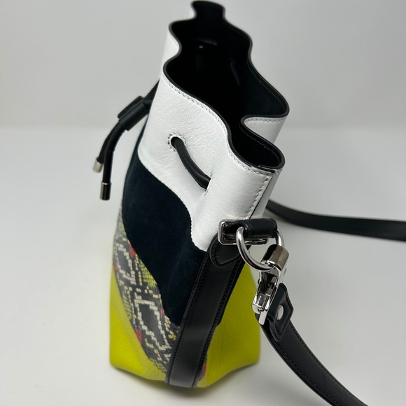 Proenza Schouler Multicolored Bucket Bag Designer ~ Luxury ~ Snakeskin! - Picture 5 of 5